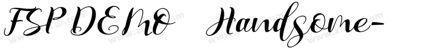 FSP DEMO   Handsome字体转换
